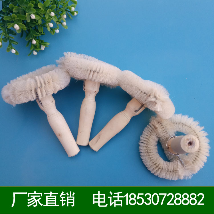 玻璃培养皿圆形清洗刷羊毛实验室