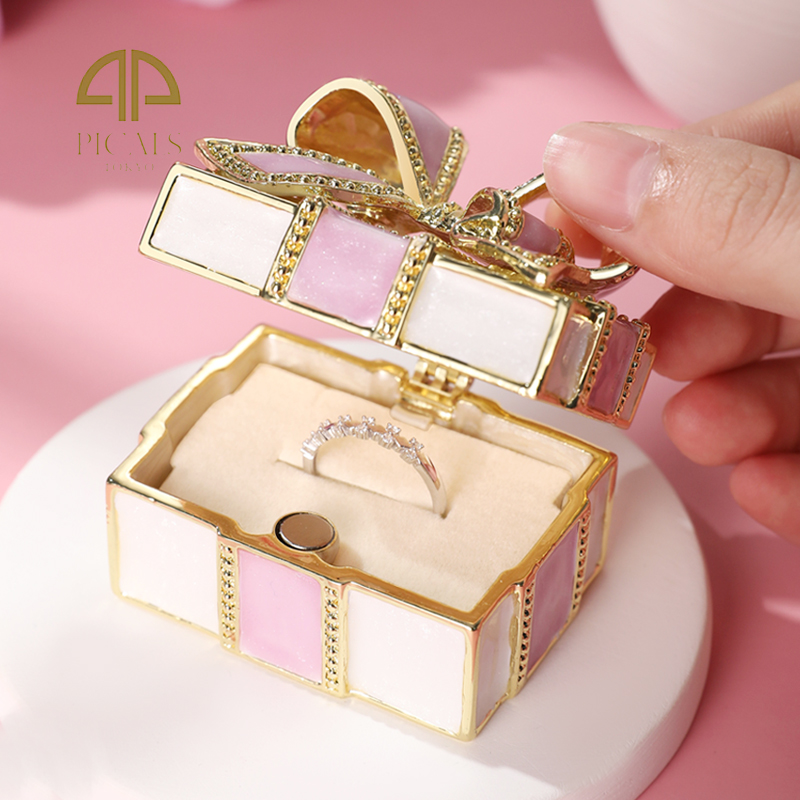 日本picals钻戒盒少女心