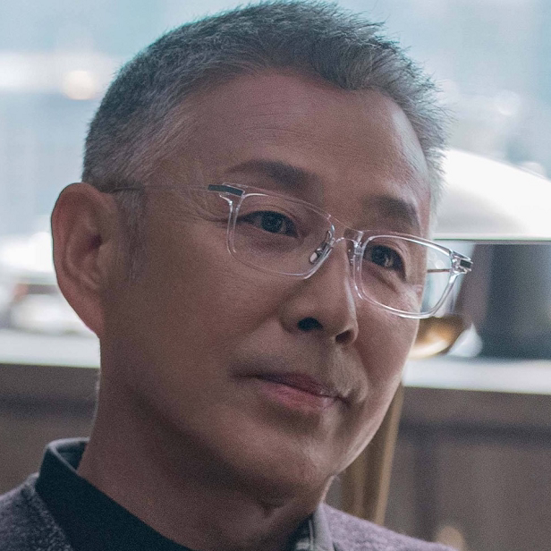 流金岁月陈道明同款眼镜男日本透明叶谨言眼镜框纯钛超轻可配近视