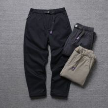 重磅加绒加厚 日本紫标5302 防风 男士宽松萝卜裤型休闲裤卫裤