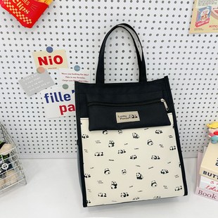 小学生补习袋大容量文件袋上课儿童拎书袋兴趣班资料袋卡通考试袋