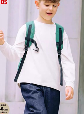 童装男童女童摇粒绒圆领T恤长袖抓绒2025秋冬新款套头卫衣481213