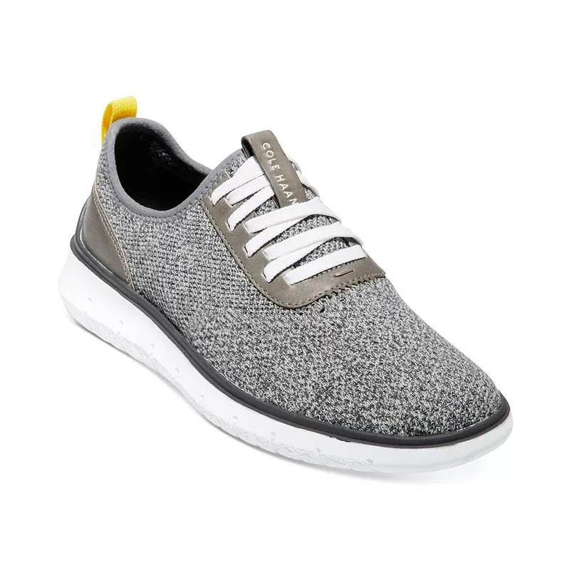 代购Cole Haan男士休闲鞋透气轻便缓震柔软鞋垫系带平头针织鞋面,运动鞋new,运动休闲鞋,淘宝优惠券,粉丝福利购,淘宝优惠卷