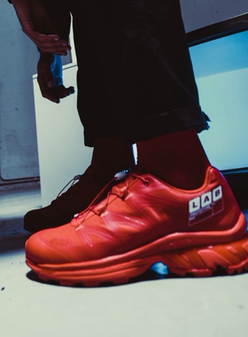 萨洛蒙SALOMON XT-6 10 Y限量红色户外休闲鞋登山越野跑步鞋代购