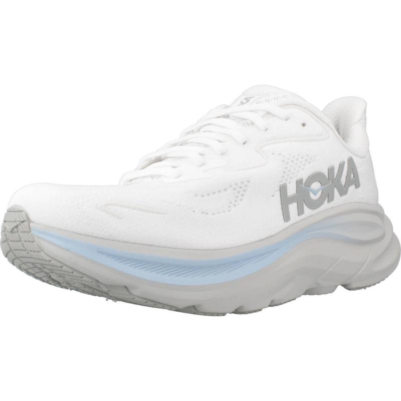 代购Hoka OneOne男士跑步鞋缓震透气稳定支撑耐磨大底白色