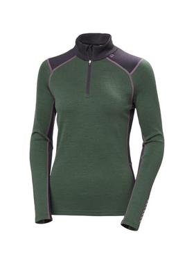 代购Helly Hansen海丽汉森女士保暖内衣保暖透气排汗半拉链上衣