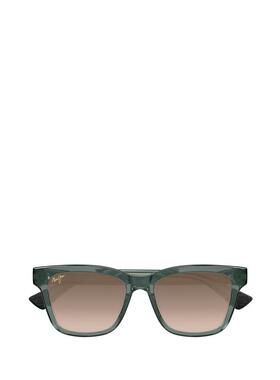 代购MauiJim男士太阳镜防紫外线遮光清晰视野轻便佩戴方形灰色