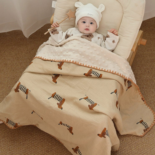 婴儿推车盖毯豆豆毯夏季薄款