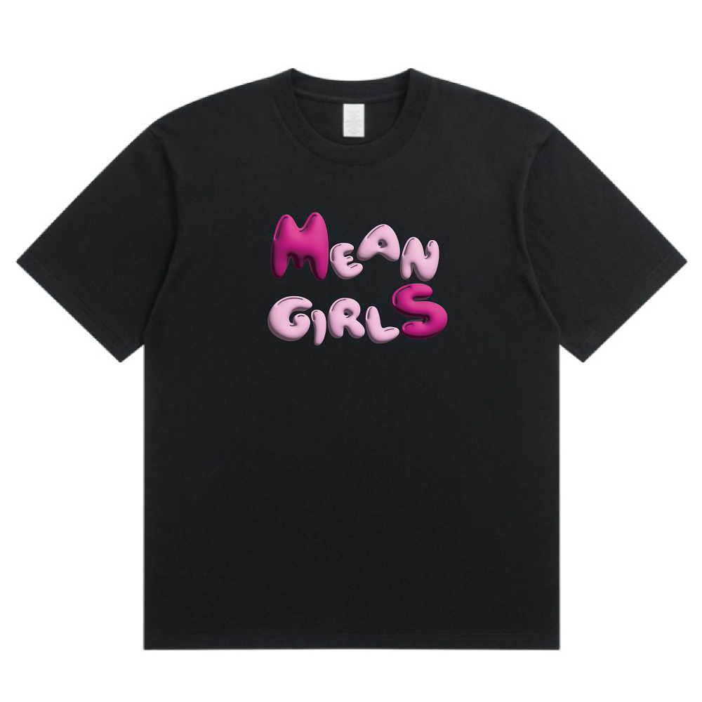 Y2Kmeangirls坏女孩美高风T恤INS