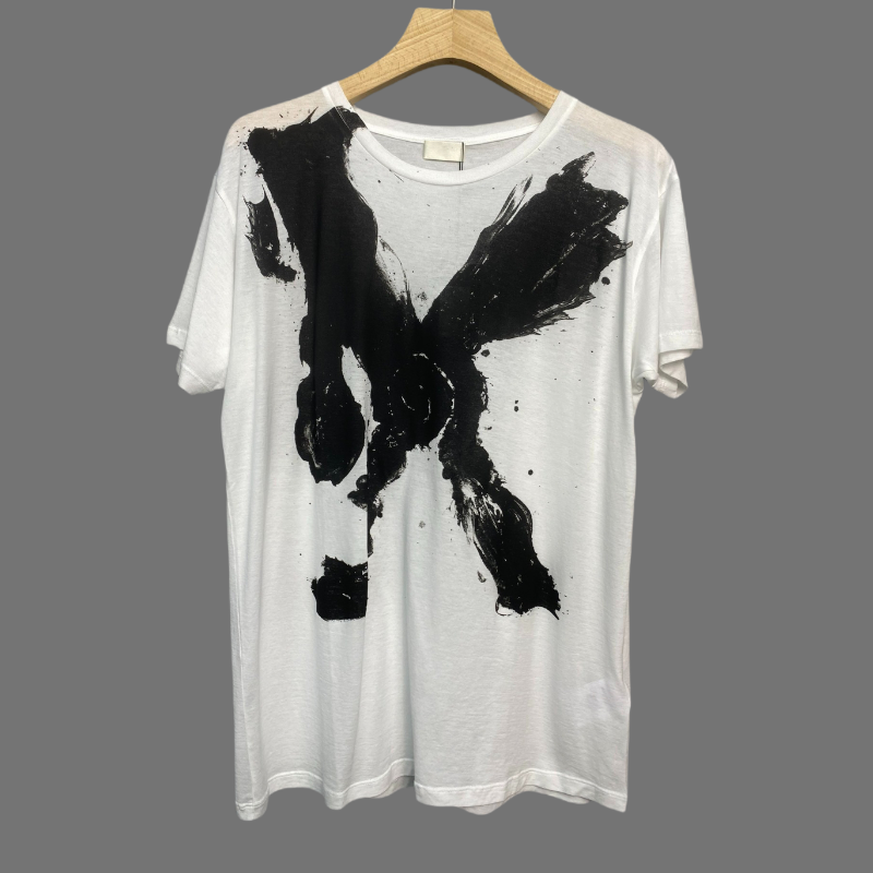 thumbnail for Early daddy SLP short sleeve short lining collection high street luxury fashion casual T-shirt unisex