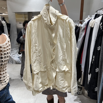 TEMPTING韩国代购㊣女士新款休闲人气热卖时尚26春夏夹克口袋