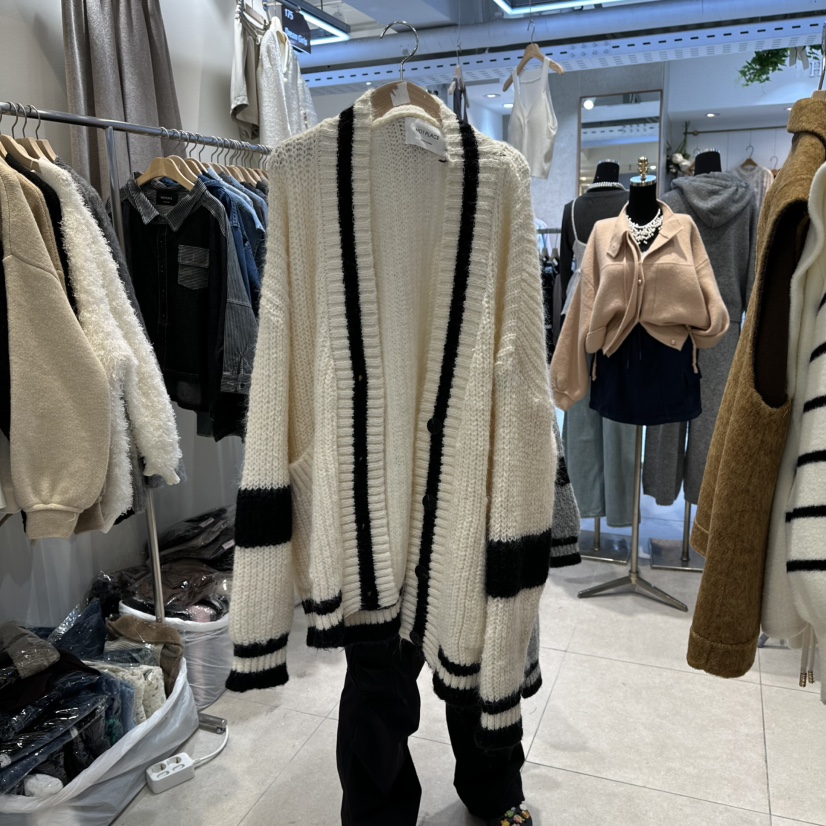 DREAM GIRIS东大门㊣实拍女装新品时尚休闲25秋冬毛衣开衫