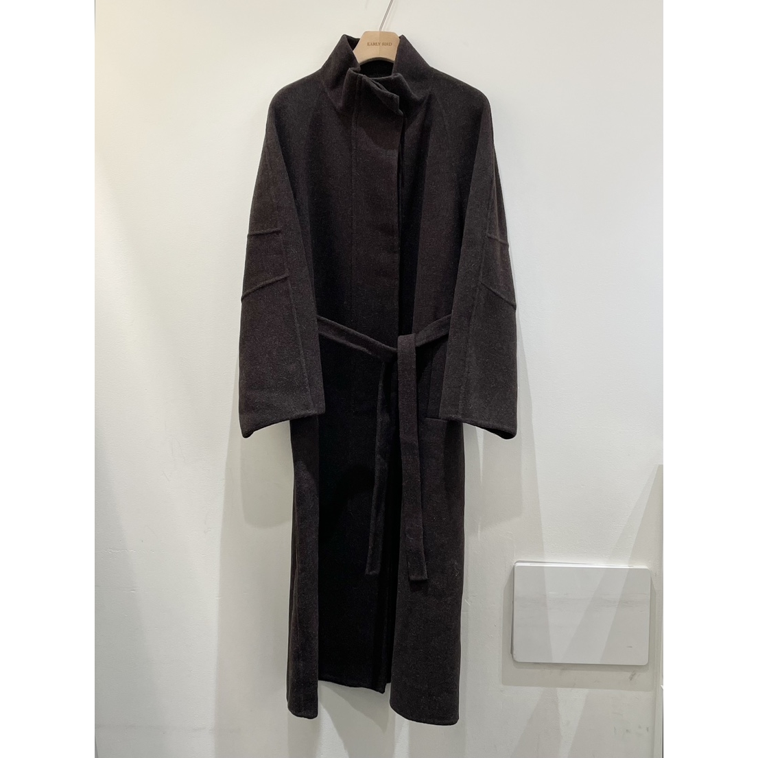 OBSESS/EARLY BIRD韩国直邮㊣女装新款时尚中长款大衣含腰带