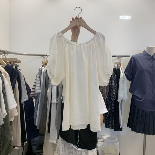 tan-COMO韩国代购㊣女装新品休闲热卖推荐26春夏时尚人气衬衫
