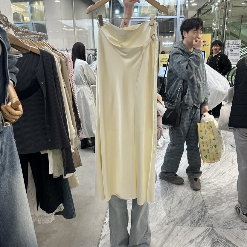 FOUNDATION㊣东大门代购女装新品人气推荐休闲真品热卖长裙