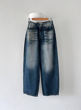 STYLE LAB韩国代购㊣女装新品休闲人气时尚25秋冬真品牛仔裤