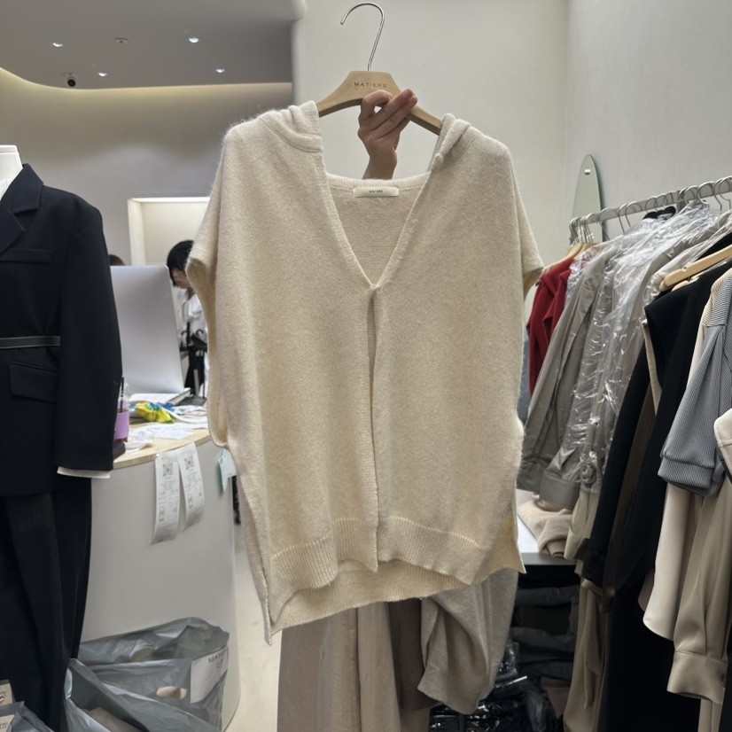 MATIERE东大门㊣实拍女装新款真品热卖人气25秋冬针织衫浣熊