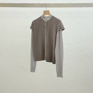 STATEMENT韩国代购㊣女士新款热卖时尚真品长袖T恤假两件春款