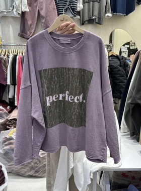 REPLAY东大门㊣代购女士新品休闲时尚25秋冬推荐真品长袖T恤