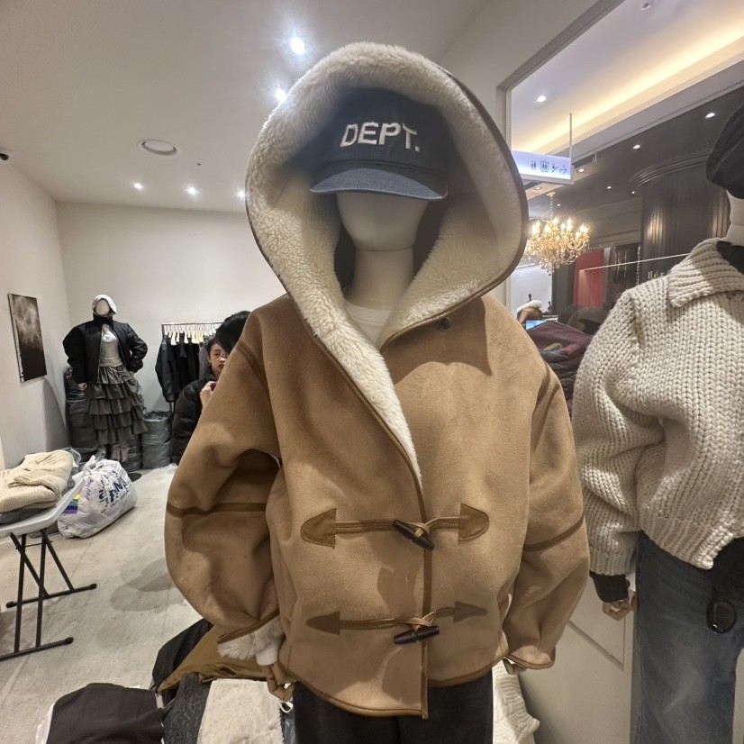 SUNDER MARKET东大门㊣实拍女装新品人气热卖25秋冬短款大衣