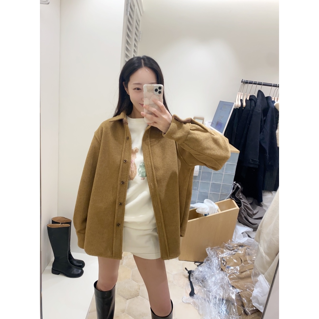 LOVE ROSIE东大门㊣直邮女装新款25秋冬人气时尚推荐热卖衬衫