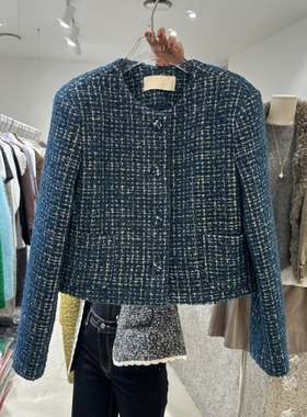 NEROLI 36东大门㊣直邮女士新款时尚25秋冬人气休闲夹克短款