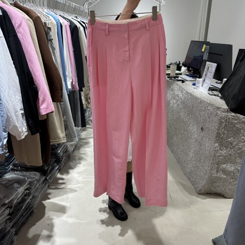 NEROLI 36韩国直邮㊣女装新品休闲热卖时尚推荐休闲裤亚麻布