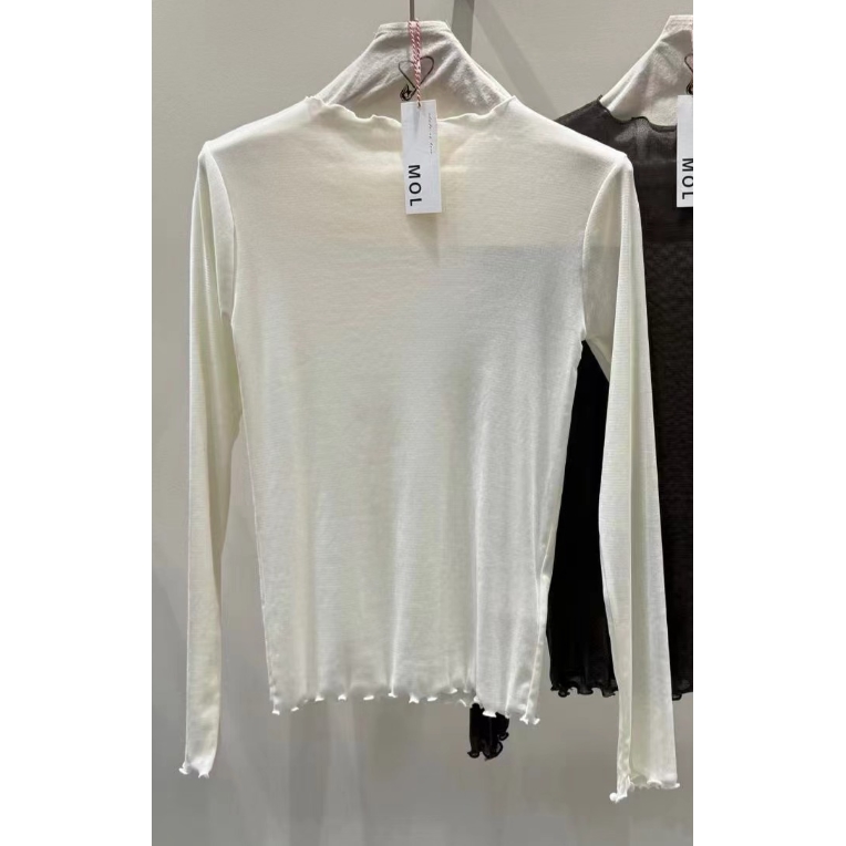 MOL东大门㊣实拍女装新款人气热卖真品休闲时尚推荐长袖T恤