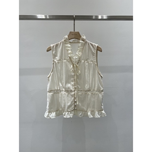 RE STYLE㊣东大门代购女士26秋季新品时尚真品热卖衬衫褶皱