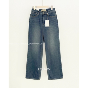 PROJECTSALT韩国代购㊣女装新品时尚推荐热卖25秋冬人气牛仔裤