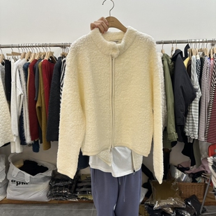 25秋冬真品毛衣羊毛拉链开衫 新款 L东大门㊣实拍女装 DELIGHT