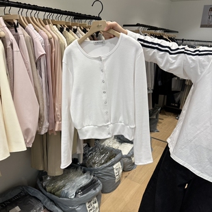 新款 ㊣女装 热卖 休闲时尚 aube 26春夏人气针织衫 nunt韩国代购