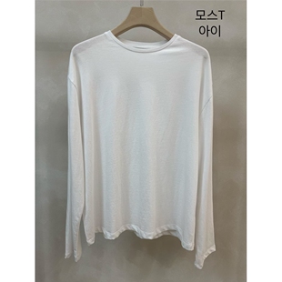 新品 Side㊣韩国直邮实拍女装 Lake T恤 时尚 长袖 人气推荐 KONI