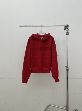 ATMOSPHERE/BLING东大门㊣代购女装新品推荐卫衣连帽衫刺绣