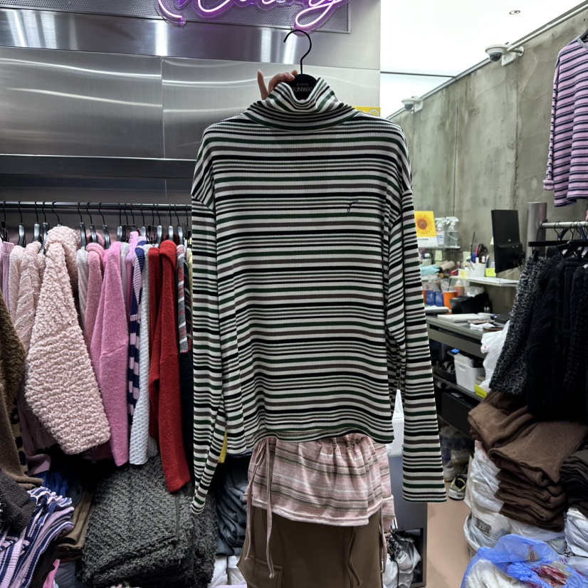 RUNWAY韩国直邮㊣女装新品推荐休闲时尚真品25秋冬人气长袖T恤