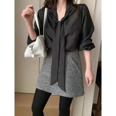 MELLOUNGE-T韩国代购㊣女装新品真品时尚推荐人气休闲衬衫