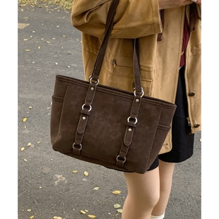 时尚 热卖 单肩斜跨包绒面革 BLUE㊣韩国直邮实拍女士新款 POSH