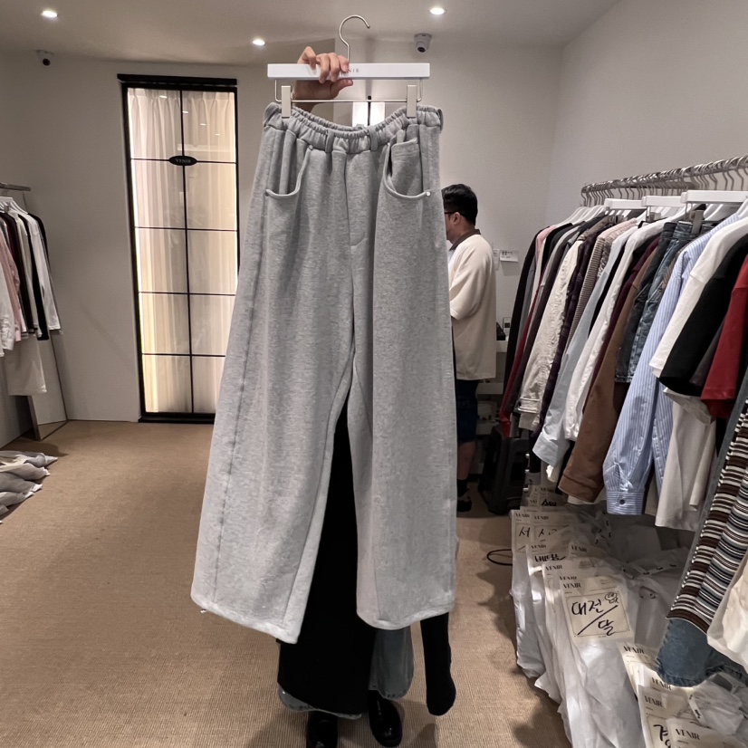 VENIR-a韩国直邮㊣女士新款热卖休闲25秋冬真品休闲裤腰带