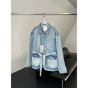 ZEROZERO东大门㊣代购女士新品25秋冬热卖休闲人气夹克含腰带