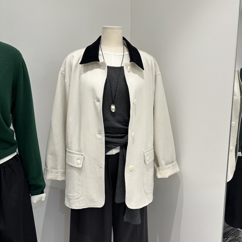 IRVINE韩国代购㊣女士新款时尚真品人气休闲热卖25秋冬夹克