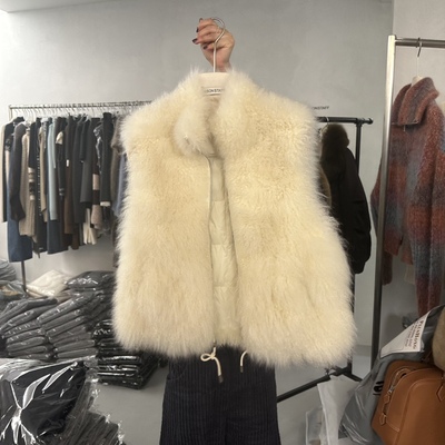 MAISONSTAFF韩国代购㊣女士新款热卖人气真品推荐时尚马甲填充