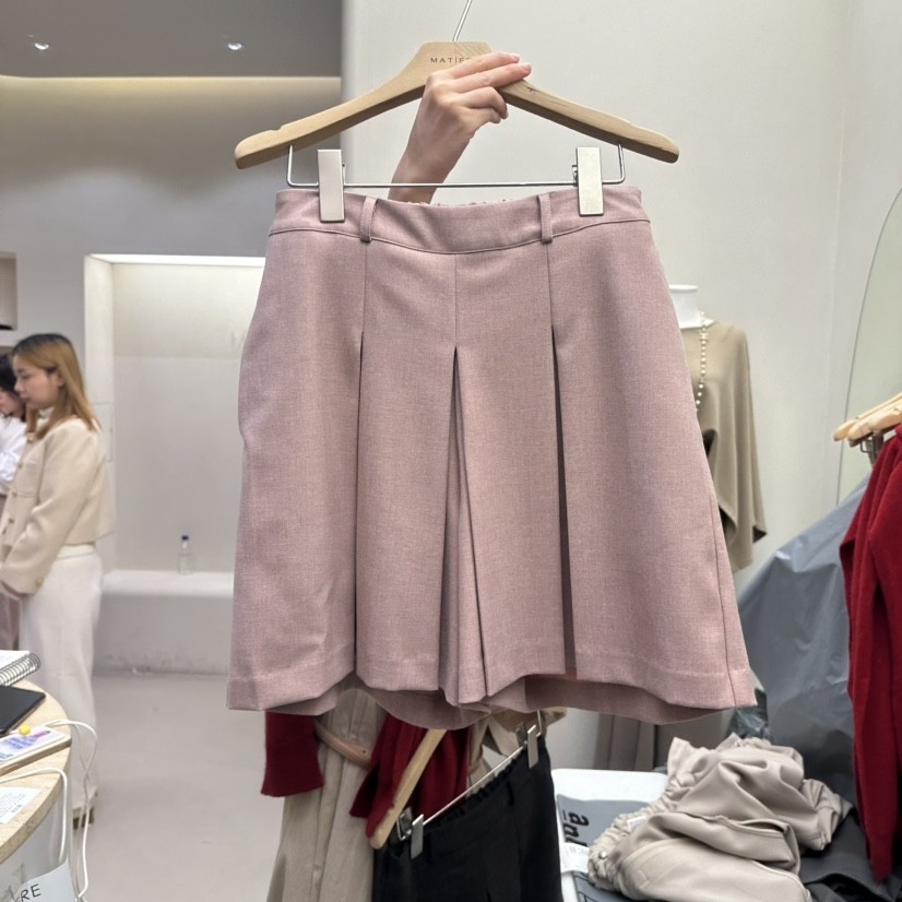 MATIERE韩国代购㊣女士新品热卖休闲真品推荐时尚人气25秋冬短裤