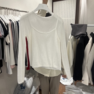 针织衫 UNDERSTANDING韩国直邮㊣女装 26春夏热卖 时尚 假两件 新款