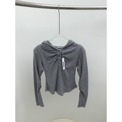 Seolo seoul东大门㊣实拍女装新款休闲推荐卫衣连帽衫花朵