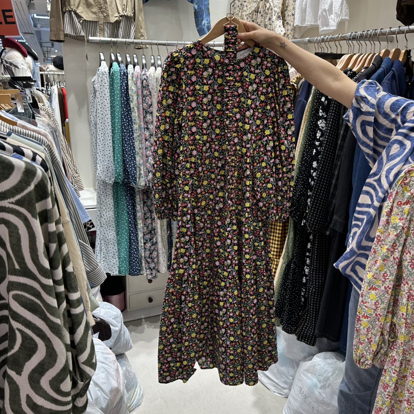 BIKINI韩国代购㊣女装新款真品25秋冬休闲热卖时尚连衣裙绑带