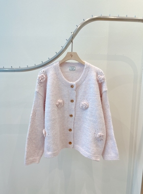 OVE韩国直邮㊣女士新品时尚休闲热卖真品推荐人气针织衫开衫