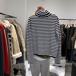 PLATE韩国代购㊣女装新品热卖25秋冬时尚真品人气休闲长袖T恤