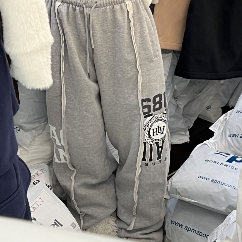 VIRKIN东大门㊣直邮女装新品人气热卖25秋冬时尚真品休闲裤