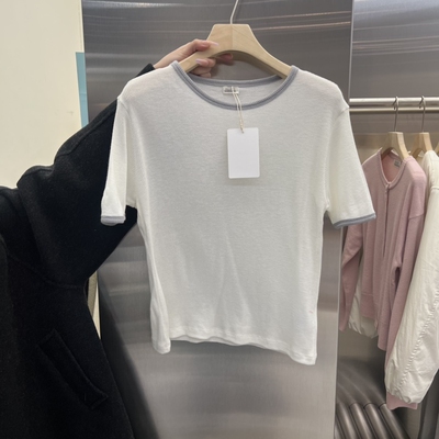 VELVET UNDERGROUND韩国直邮㊣女装新款休闲热卖T恤华夫格