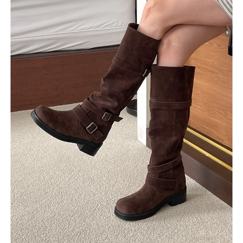 OPPA东大门㊣实拍女士新款休闲推荐人气真品热卖时尚25秋冬靴子